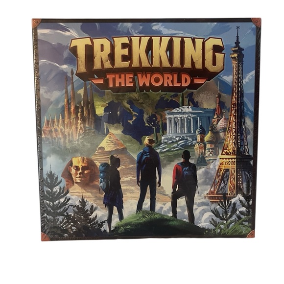 Other - Trekking The World: The Globetrotting Board Game Family Game Night New Unopened
